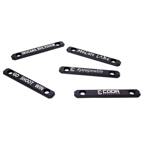 Coda Evolution MLOK PET ( Personal Equipment Tag )- MLOK Compatible ID Tag